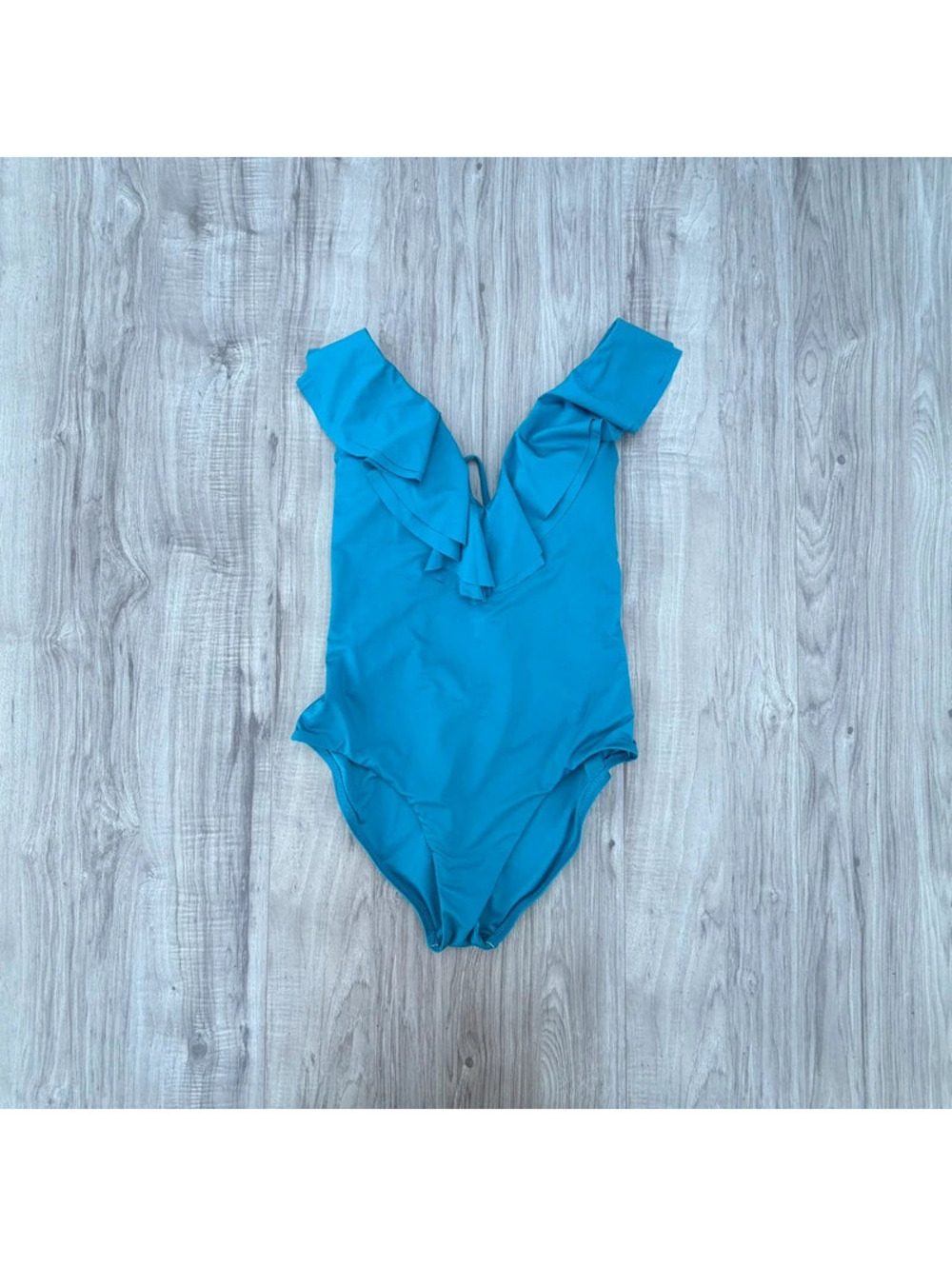 Trina Turk Standard Monaco Ruffle One Piece Swimsuit